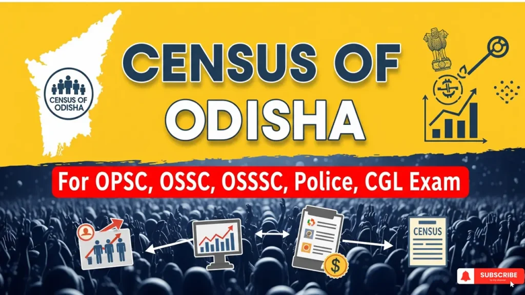 Census of Odisha  Odisha Population 2025  Sex Ratio & Literacy rate 2025
