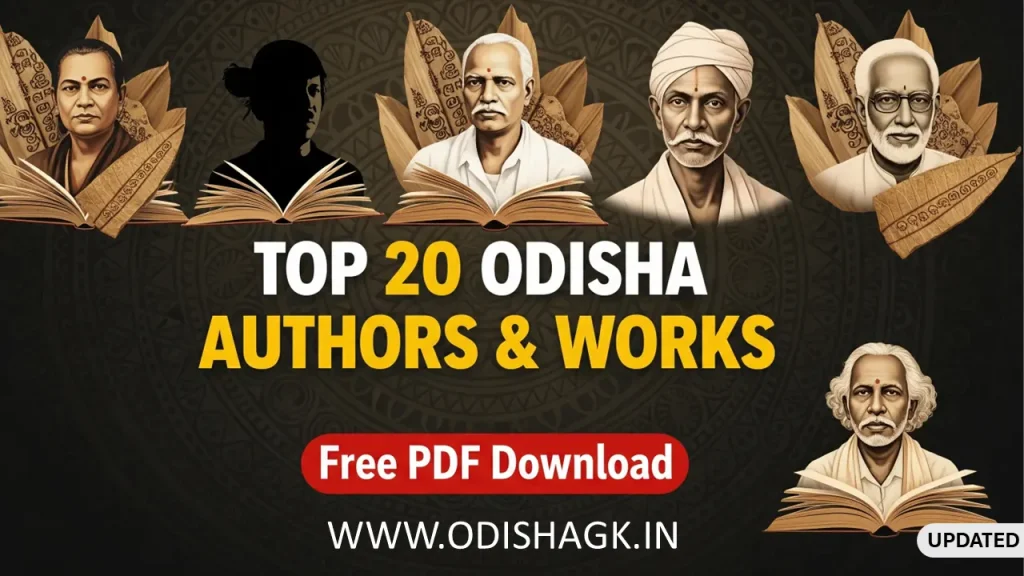 Top Odisha Authors and Their Famous Works