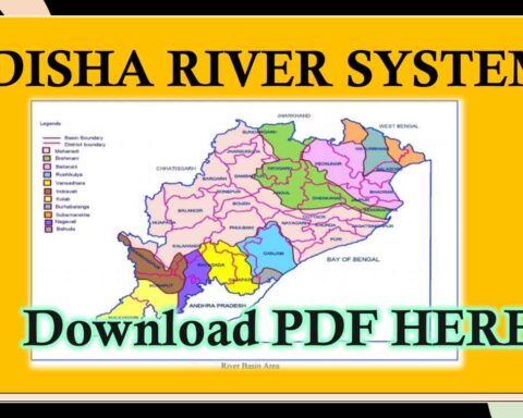 Physical Map Of Odisha